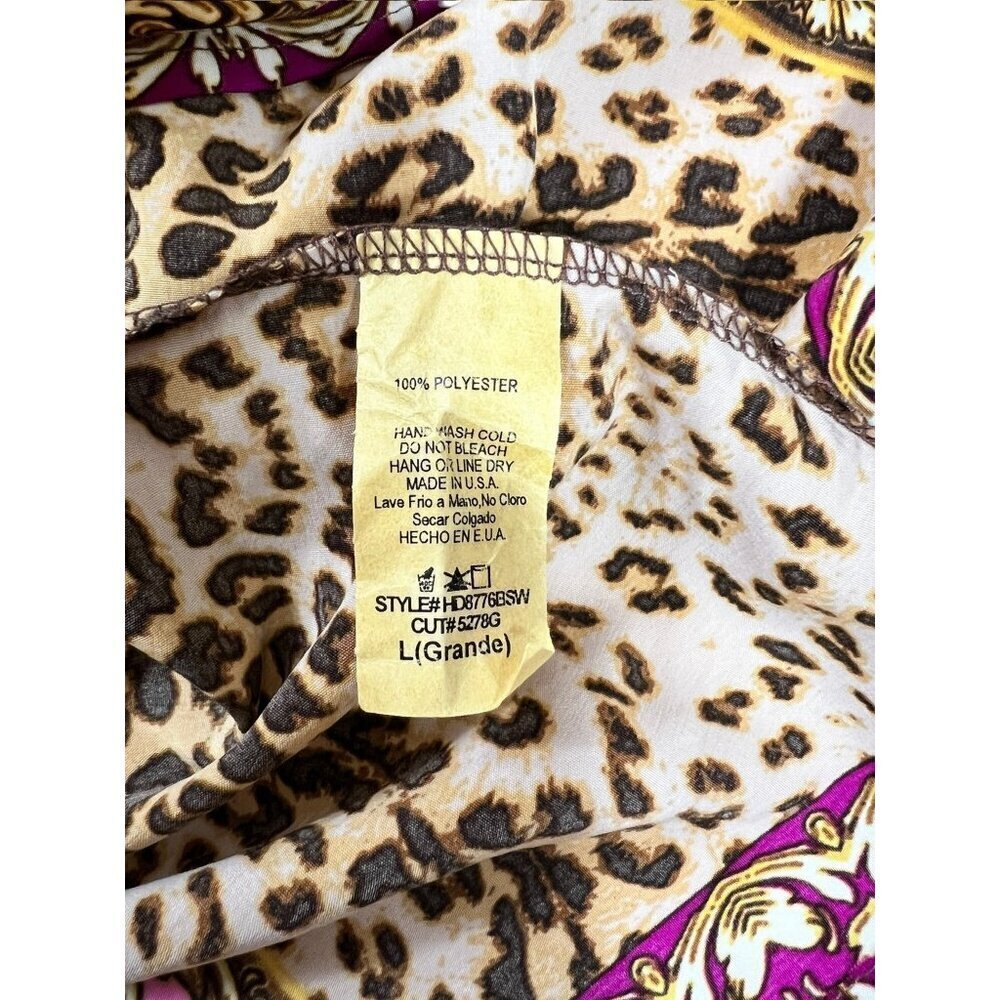 Pink Owl Apparel Women's Animal Print Short Lightweight Dress - Picture 7 of 7